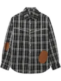 Andersson Bell checked shirt - Black