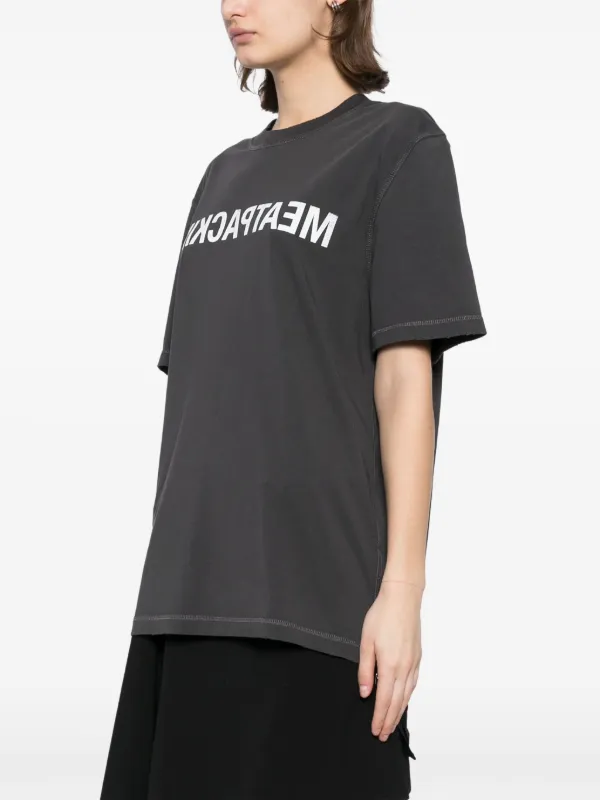 【HELMUT LANG】関税込★T-SHIRT WITH STANPA MEATPACKING Helmut Lang Meatpacking T-shirt | Grey | FARFETCH