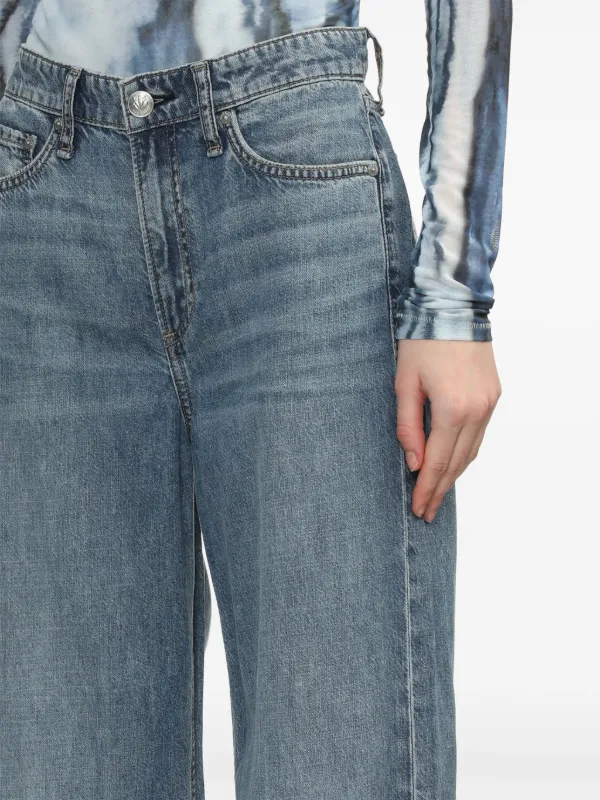 【関税込み】rag & bone ブルー Logan ジーンズ Rag & Bone Logan ジーンズ | ブルー | FARFETCH JP