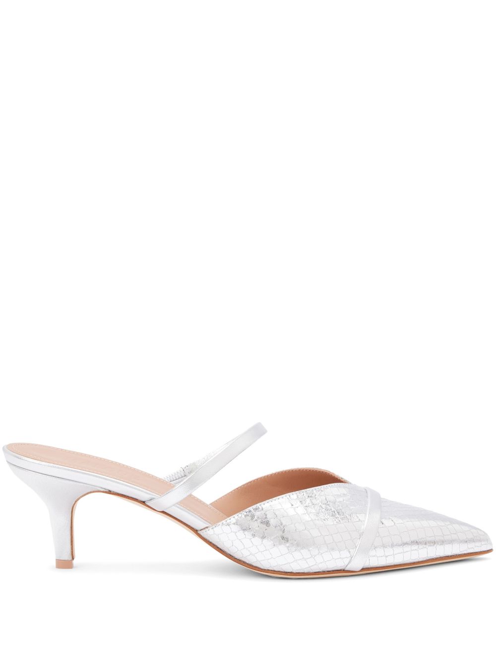 Malone Souliers Frankie mules Silver