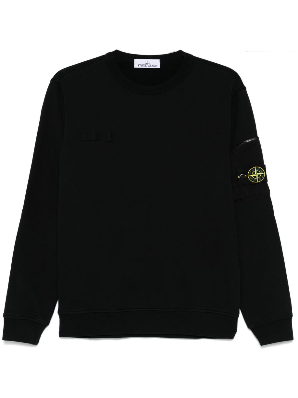 Compass-badge sweatshirt