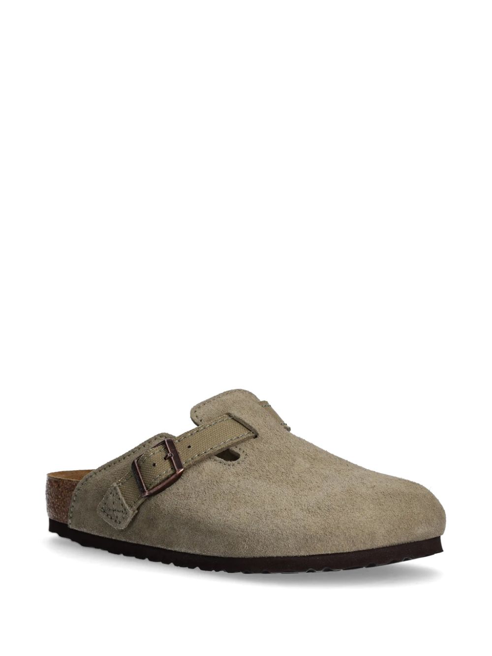 Birkenstock Boston slippers - Groen