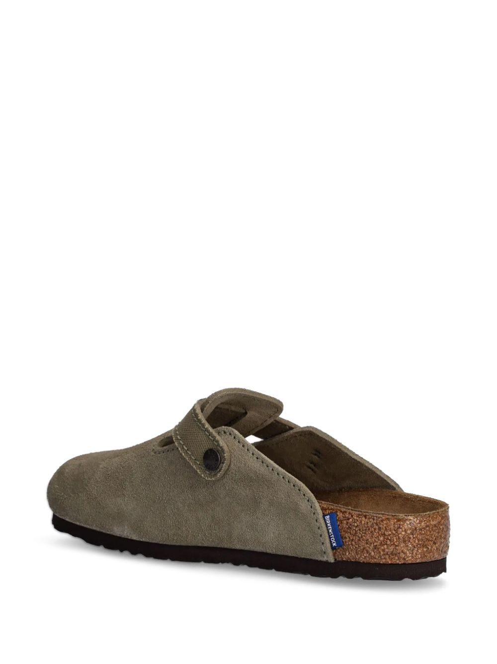 Birkenstock Boston slippers Groen