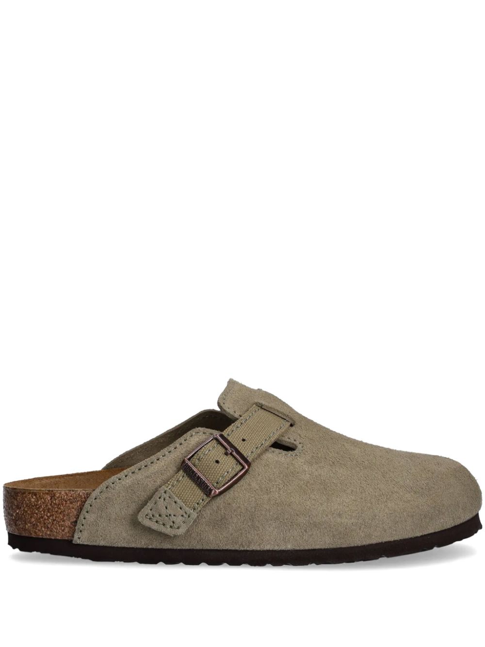 Birkenstock Boston slippers Groen