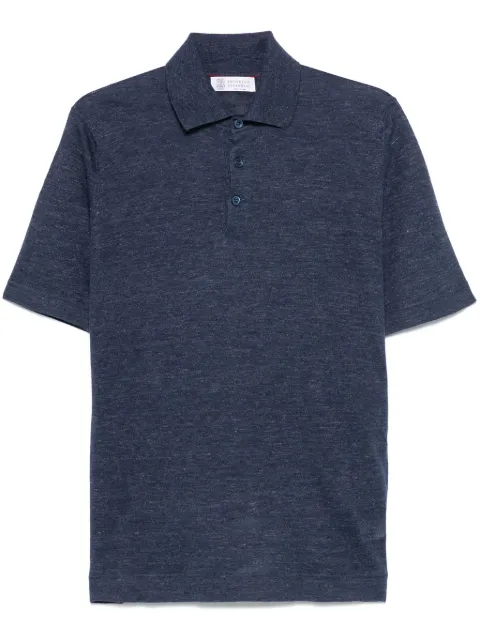 Brunello Cucinelli short-sleeve polo shirt