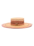 Ruslan Baginskiy wide-brim fedora hat - Neutrals