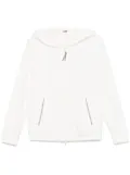 Brunello Cucinelli Monili-chain hoodie - White