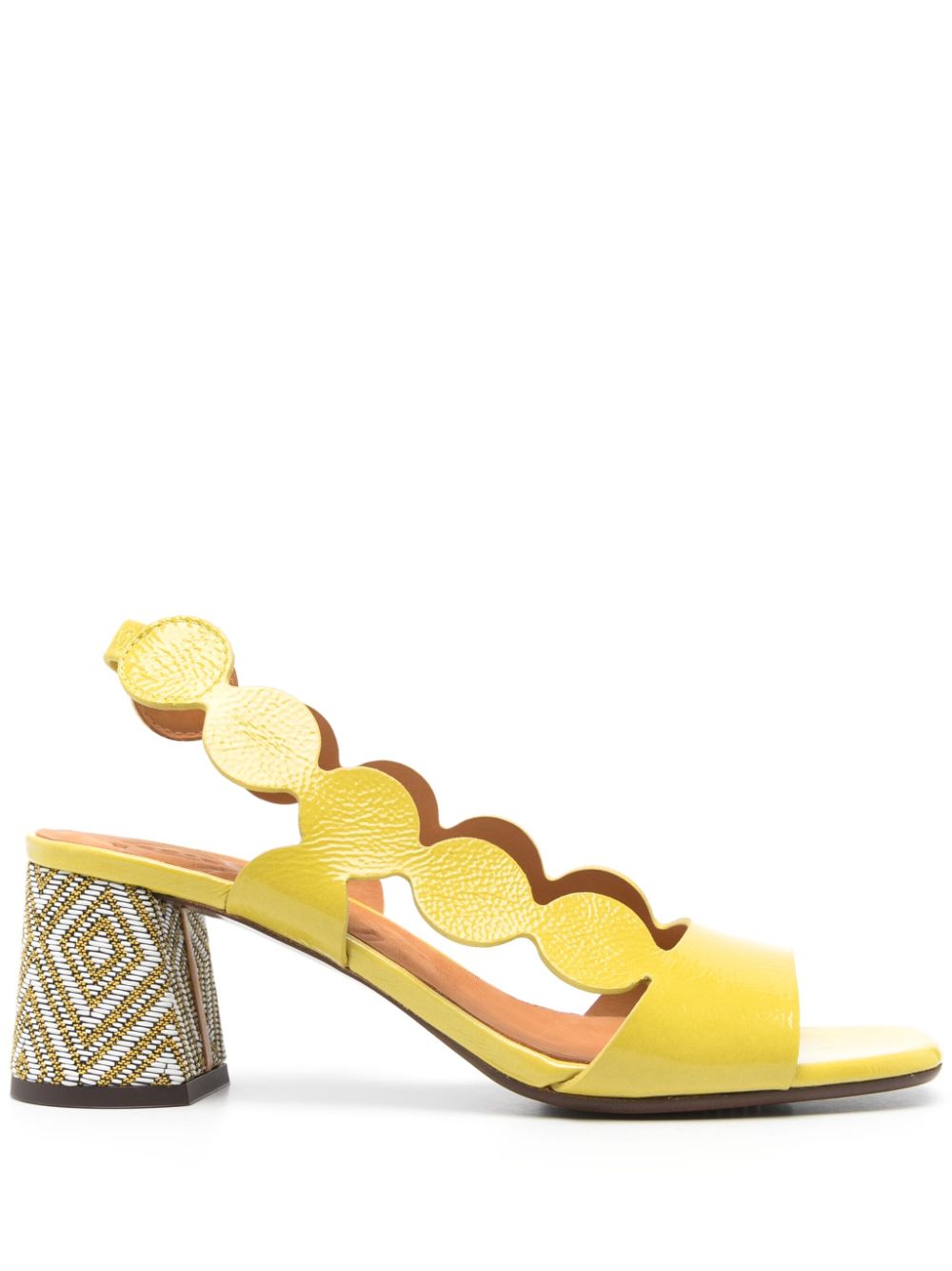 Chie Mihara 70mm Roka sandals - Green