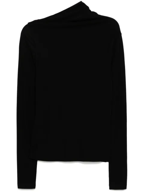 TOTEME draped jersey top