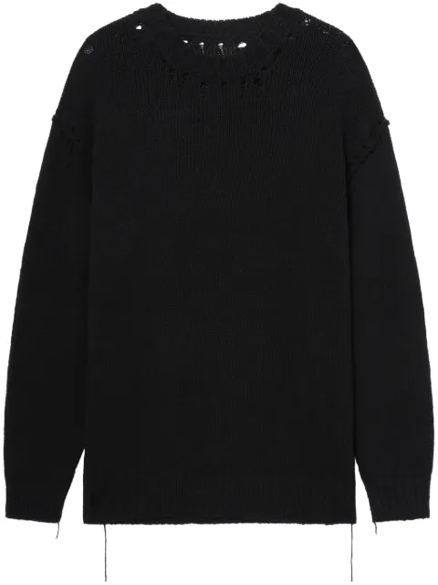 Y's broad-stitch sweater 
