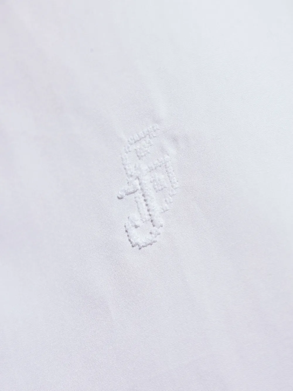 Jil Sander Overhemd met logo en monogram Wit