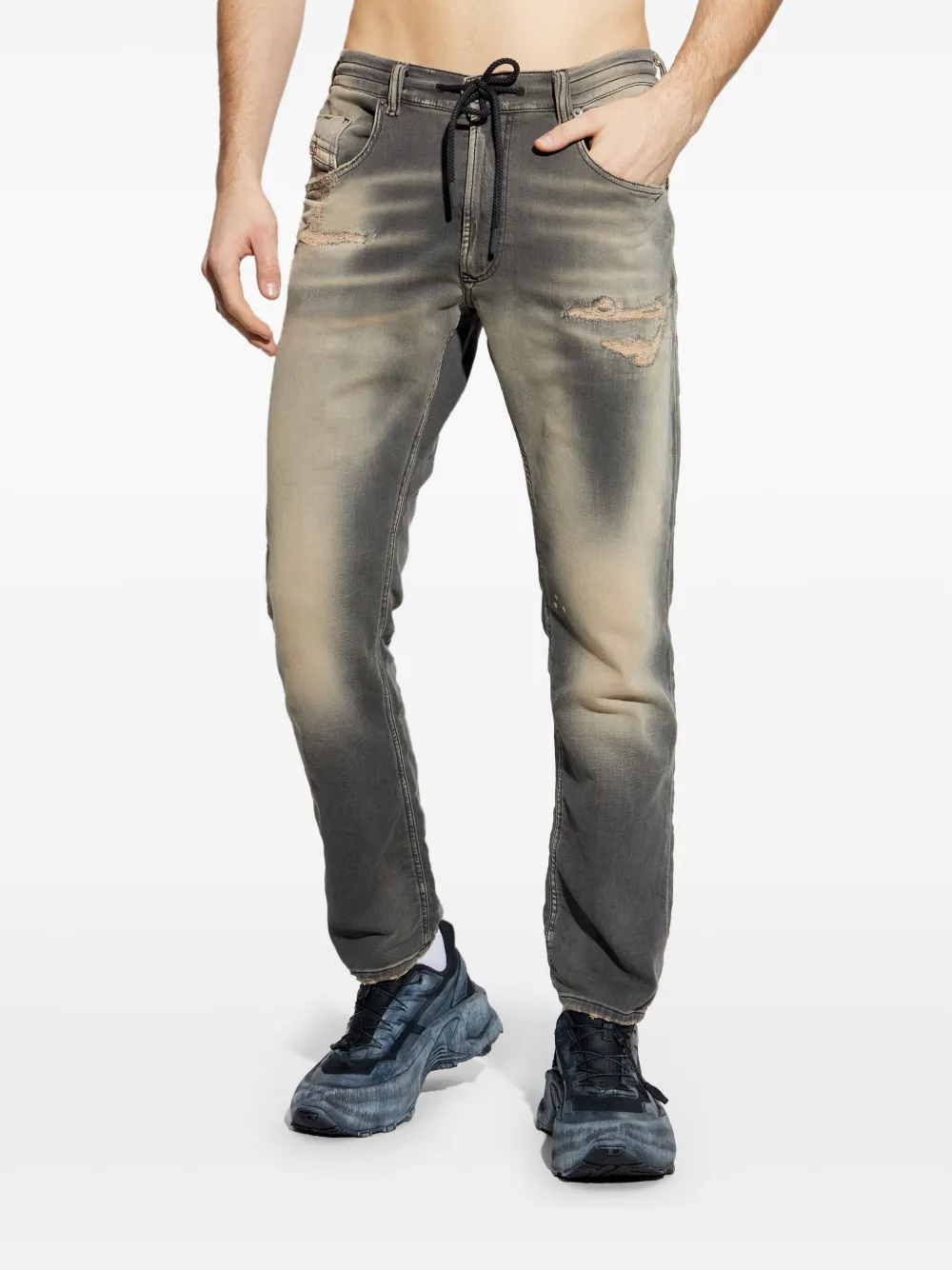 Diesel D-Krooley-B jeans Grijs
