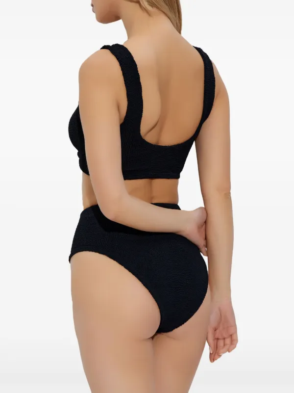 Hunza G Jamie Bikini Set | Black | FARFETCH