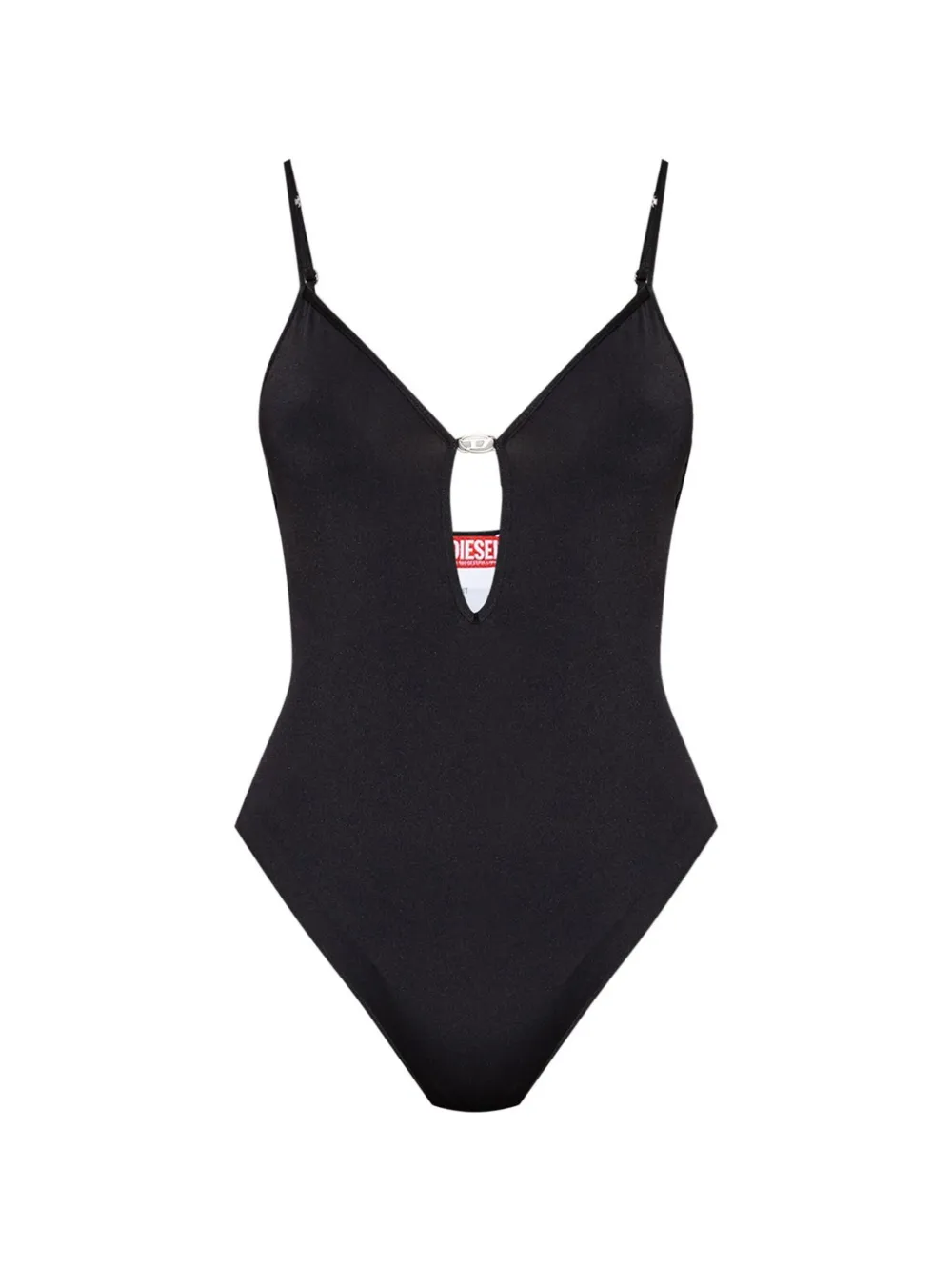 Diesel Ufby-Oval-D bodysuit - Schwarz