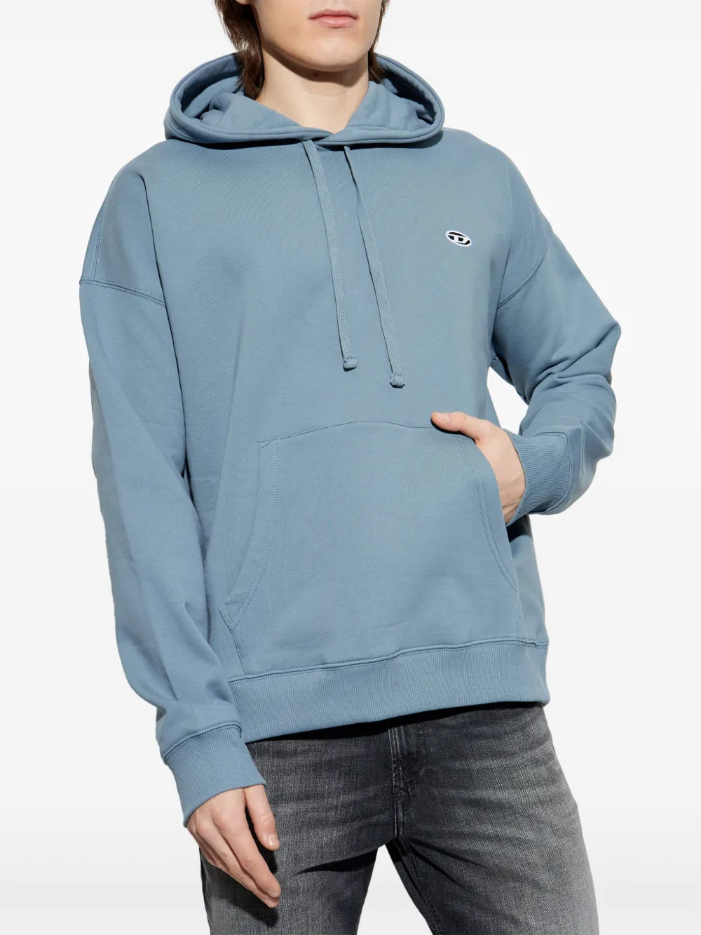 Diesel S-Rob-Doval hoodie Blauw