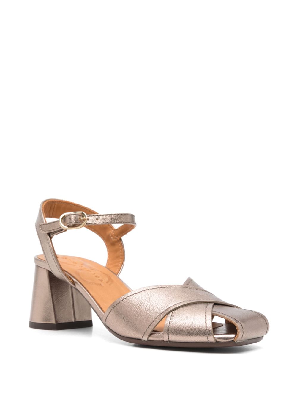 Chie Mihara 60mm Roley sandals - Gold