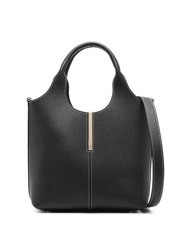 送料関税込み☆ TOD'S ロゴ レザー 2way ハンドバッグ TOD'S トッズ TOD'S バッグ レディース ブランド ハンドバッグ