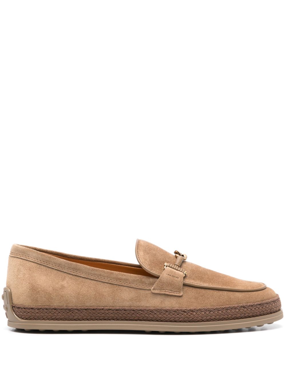 Tod's suede loafers Brown