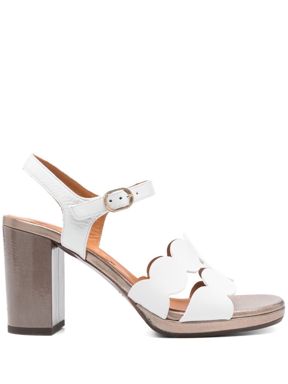 Chie Mihara 80mm Paysa sandals - White