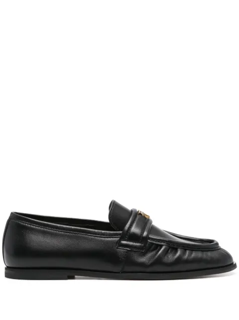 PINKO logo-plaque loafers