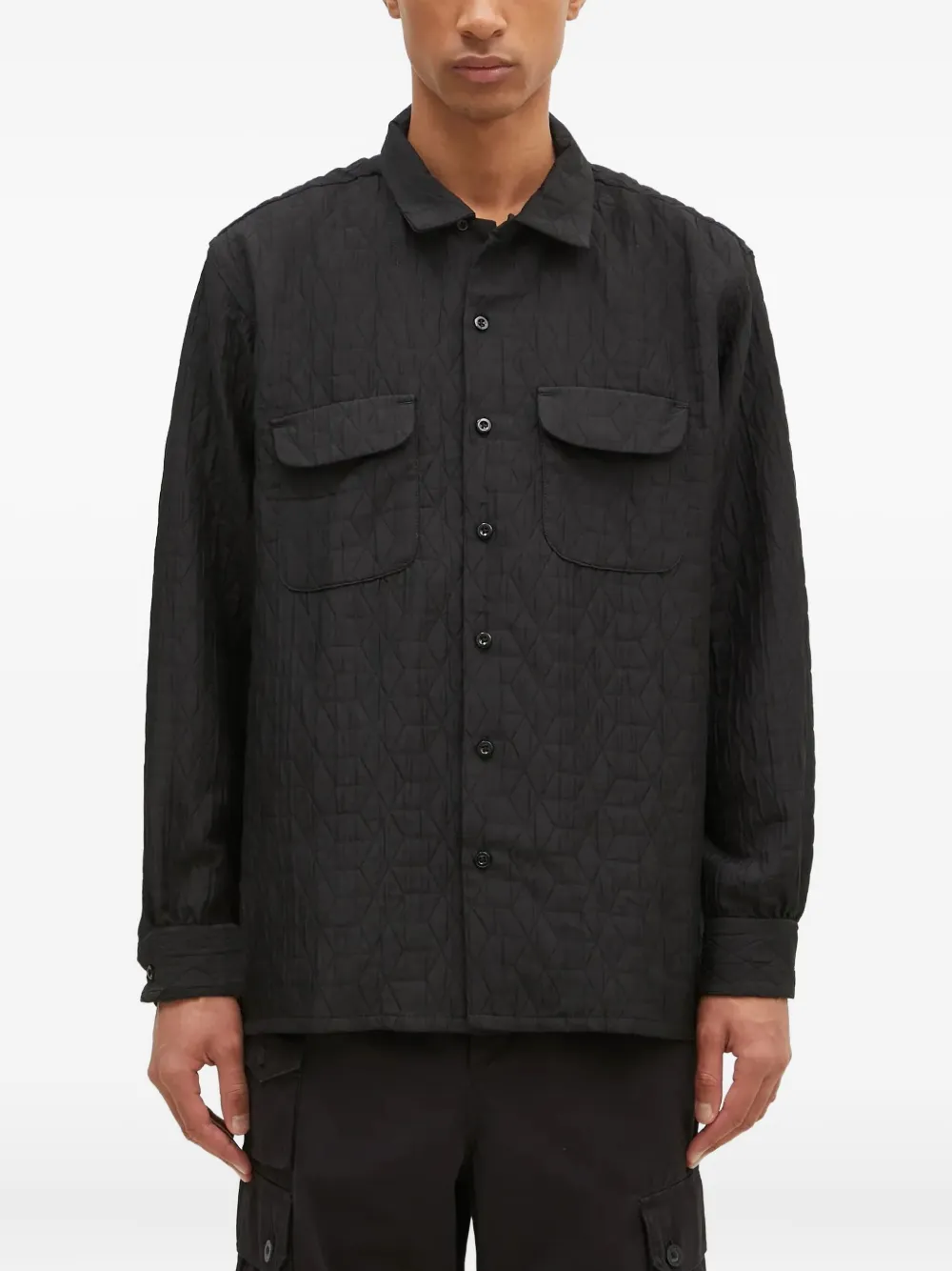 quilted pocket shirt
