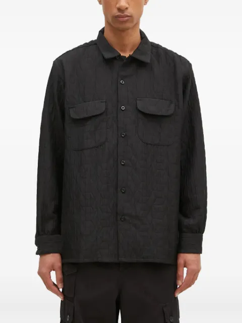 Engineered Garments quilted pocket shirt