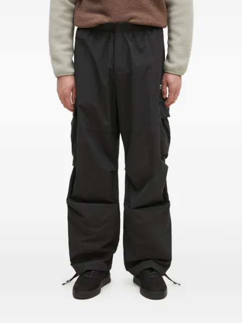 Lacoste pantalon cargo à logo appliqué