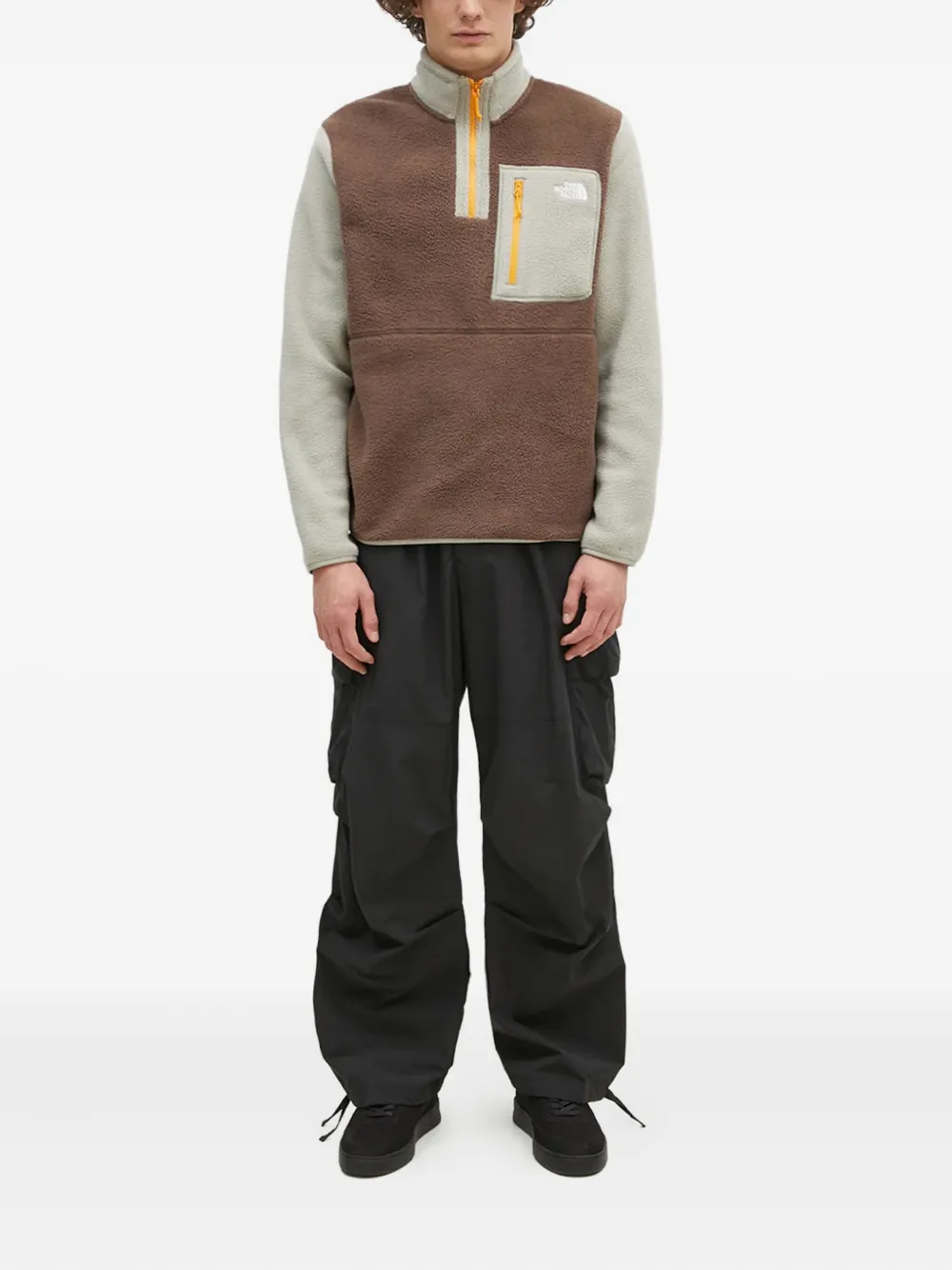 Lacoste Broek met cargo-zakken en logo-applicatie - Zwart
