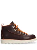 Fracap lace-up ankle boots - Brown