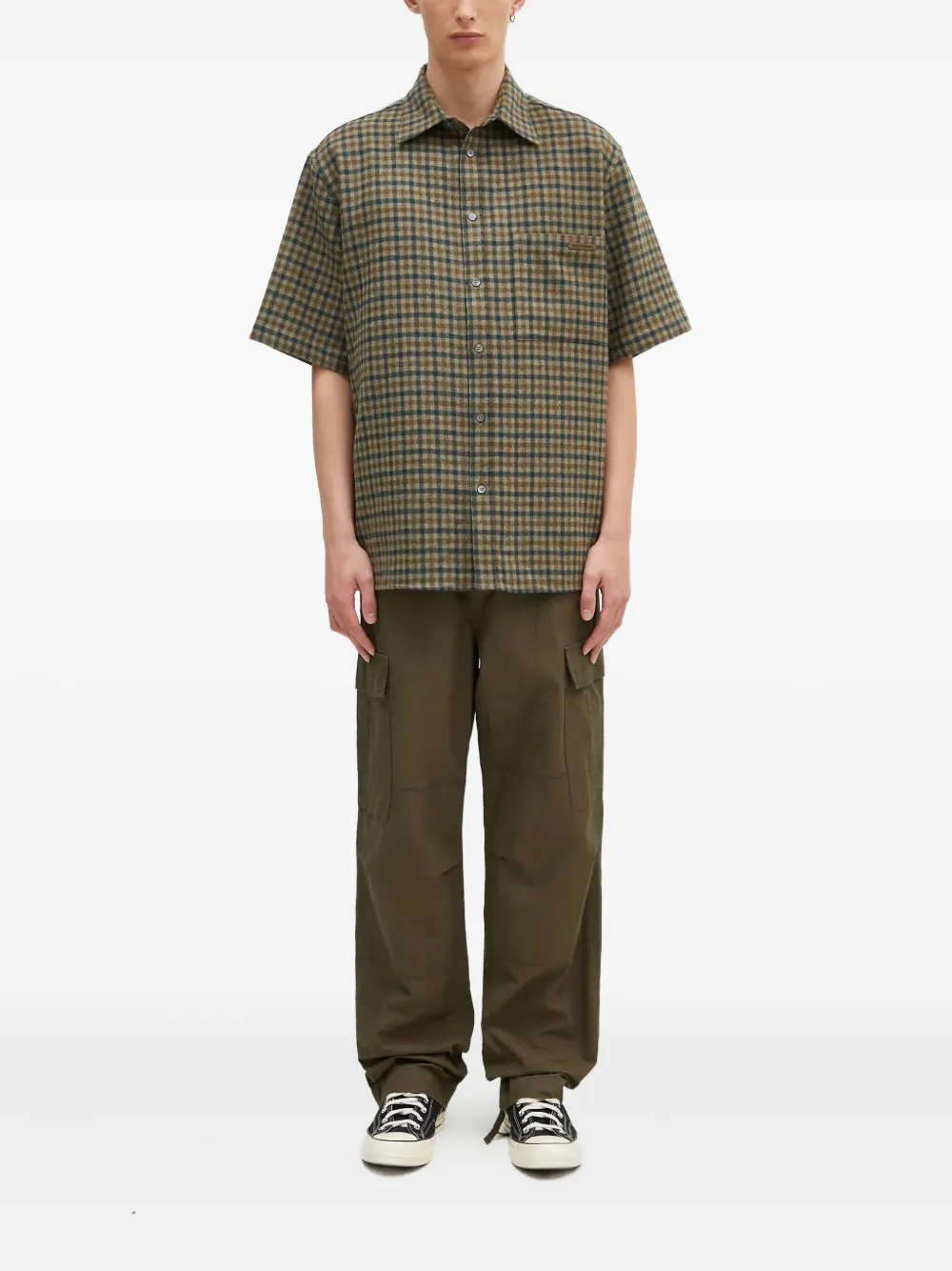 DARKPARK checked short-sleeve shirt | Image 2