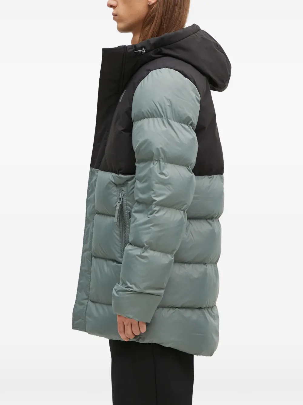 Helly Hansen Jack met capuchon en logo Grijs