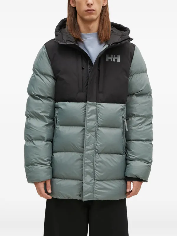 Helly Hansen フーデッド パデッドジャケット | グレー | FARFETCH JP