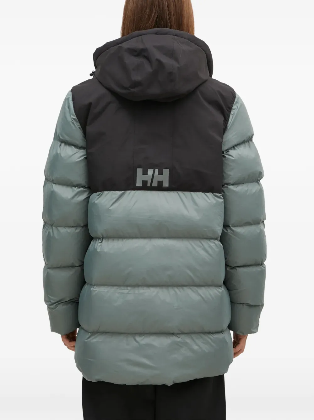 Helly Hansen Jack met capuchon en logo Grijs
