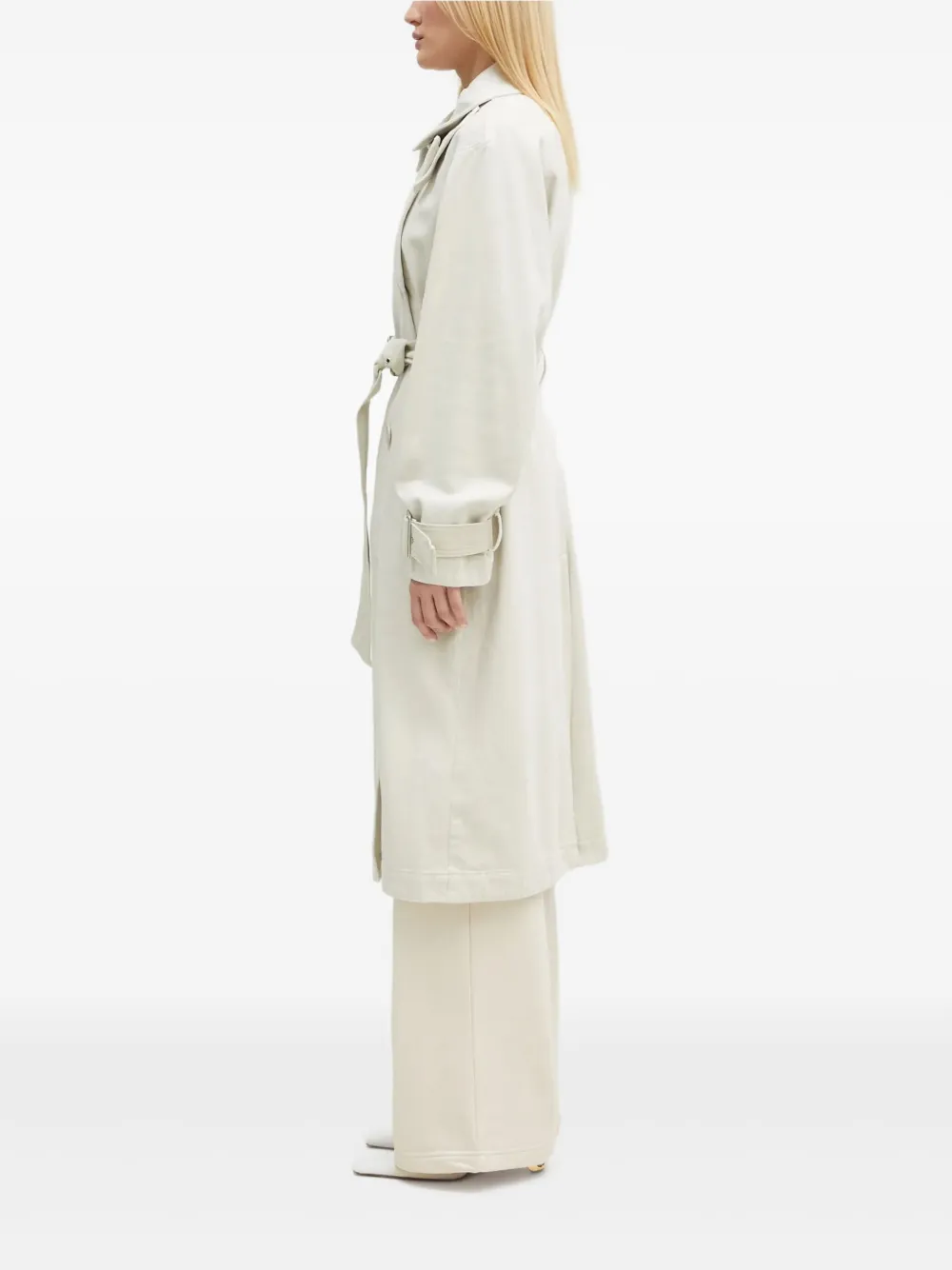 Lacoste Jas met dubbele rij knopen Beige