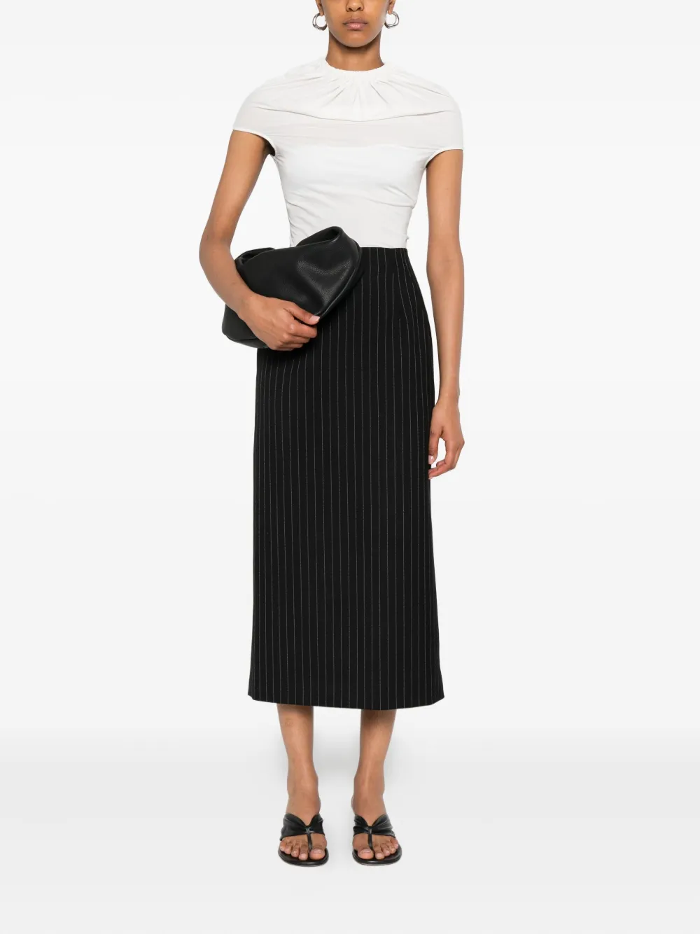 WARDROBE.NYC pinstripe pencil skirt | Pencil Skirts | Image 2