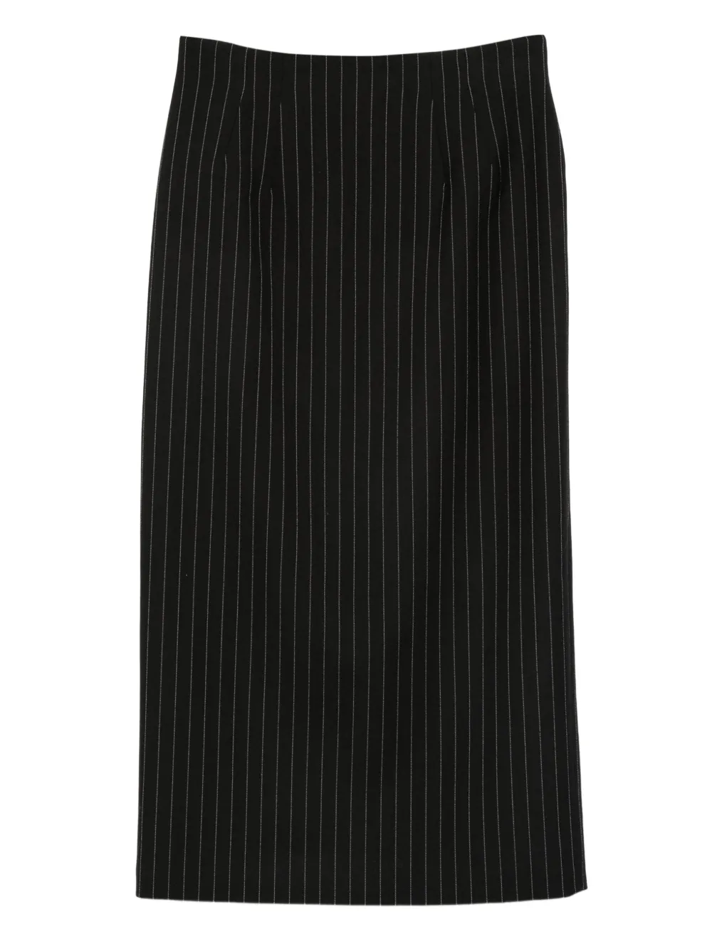 WARDROBE.NYC Kokerrok met krijtstreep Zwart