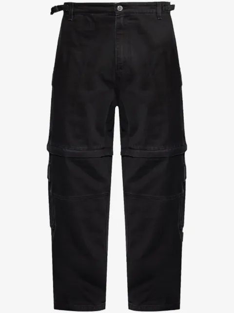 VETEMENTS jean à coupe courte