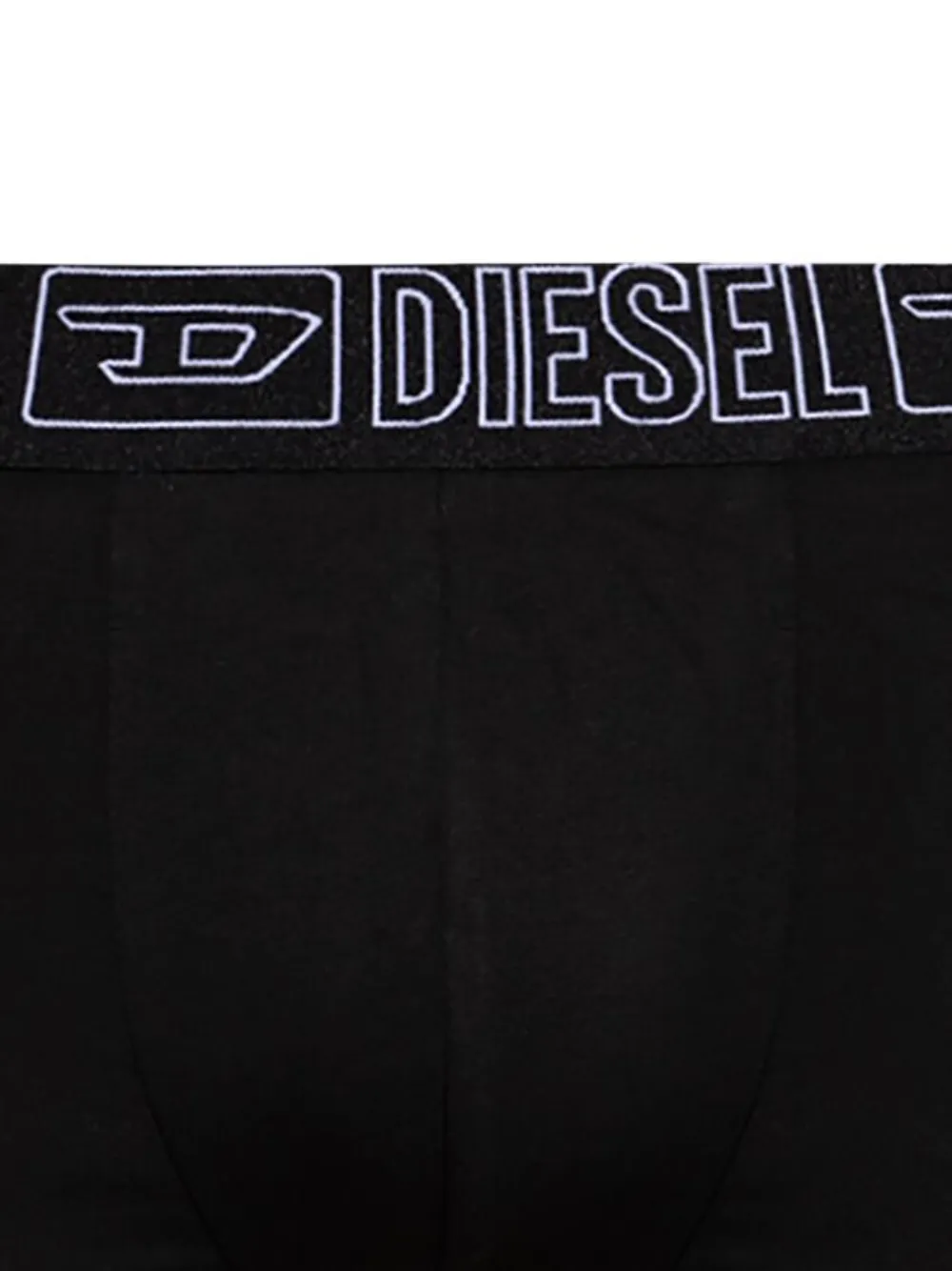 Diesel logo-waistband boxers (pack of three) - Zwart