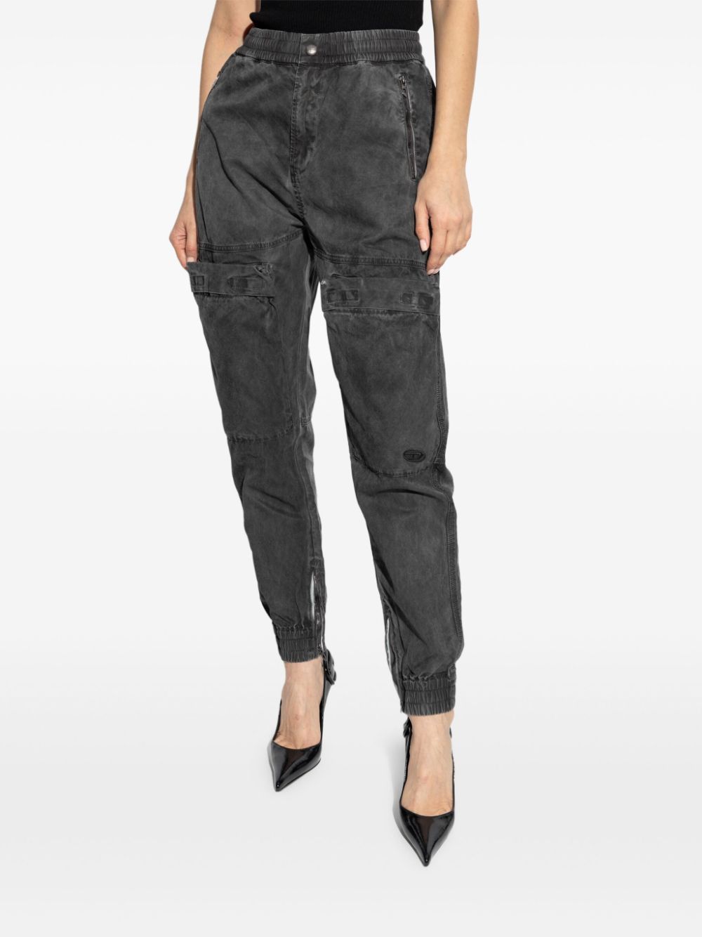 Diesel P-Ride-Q3 broek - Grijs