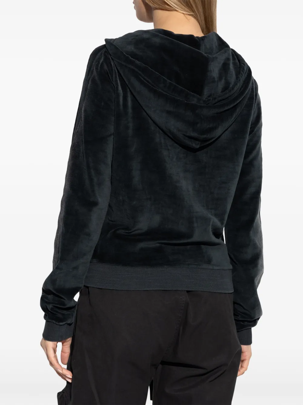 Diesel F-Ely-Q1 hoodie Zwart
