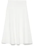 Theory A-line skirt - White