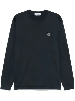 Stone Island コンパスパッチ Tシャツ | ブルー | FARFETCH JP