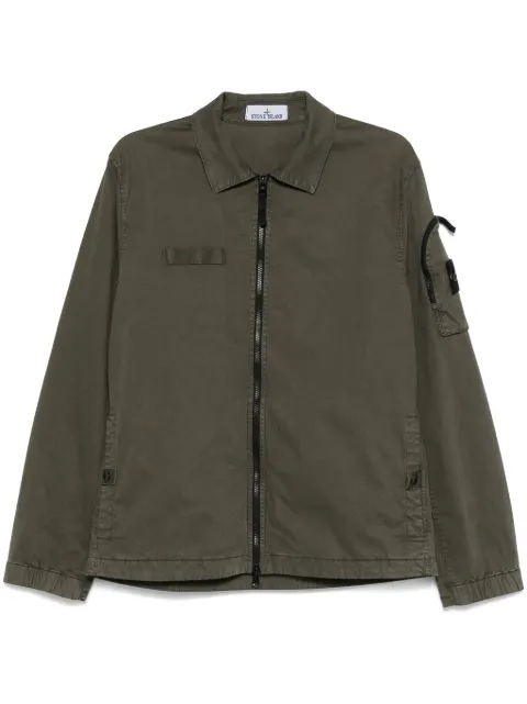 Stone Island Hemd mit Kompass-Patch