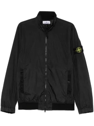 Stone Island コンパスバッジ ジャケット | ブラック | FARFETCH JP