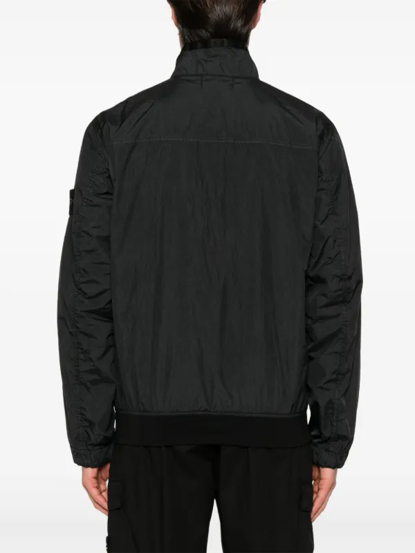 Stone Island コンパスバッジ ジャケット | ブラック | FARFETCH JP