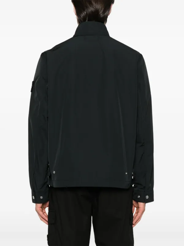 Stone Island コンパスバッジ ジャケット | ブラック | FARFETCH JP Stone Island コンパスバッジ ジャケット | ブラック | FARFETCH JP