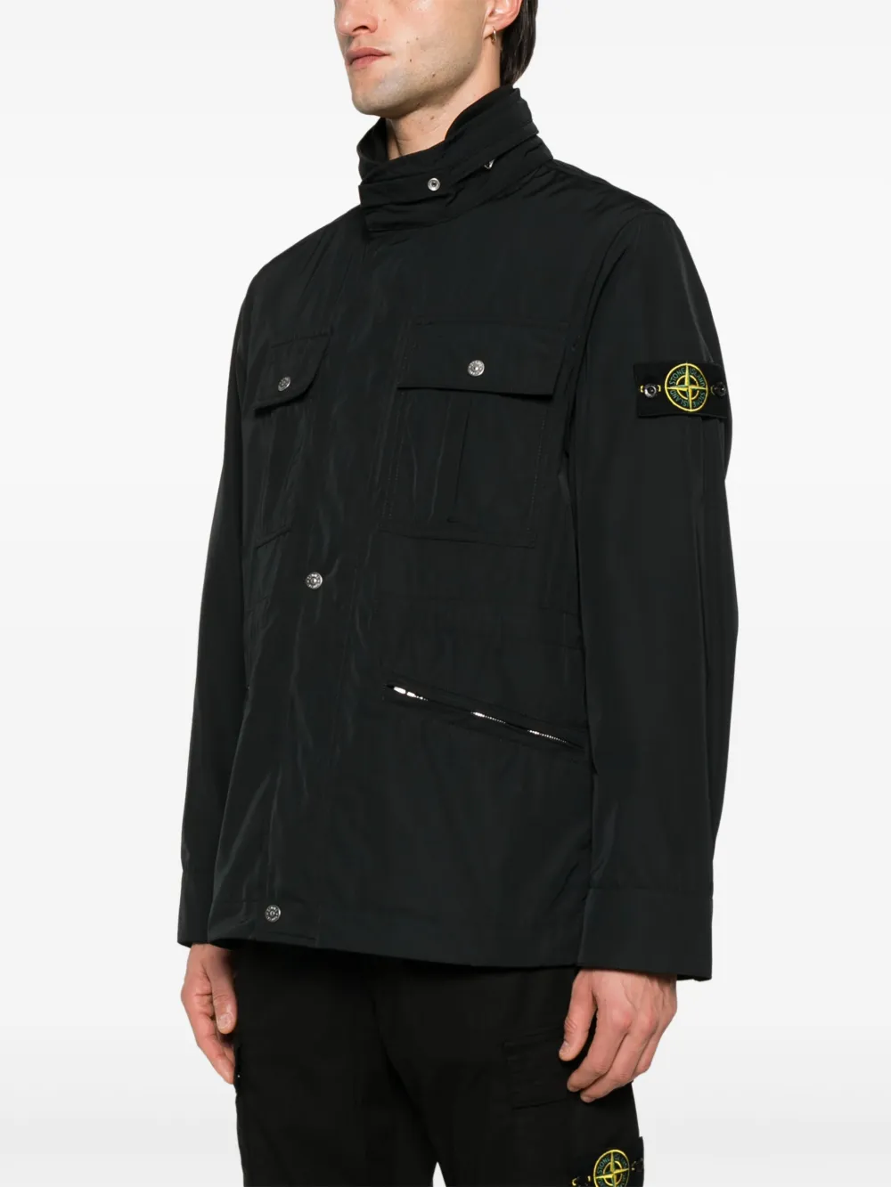 Stone Island Veldjack Zwart