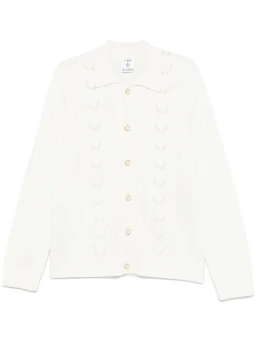 Cardigan à perles artificielles - Casablanca - Modalova