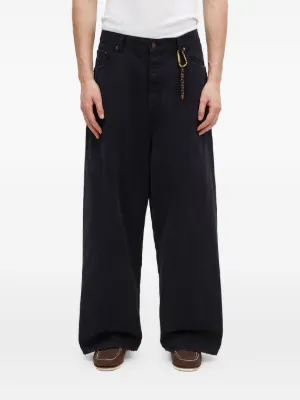 Maison Margiela プリーツ ワイドパンツ | グレー | FARFETCH JP