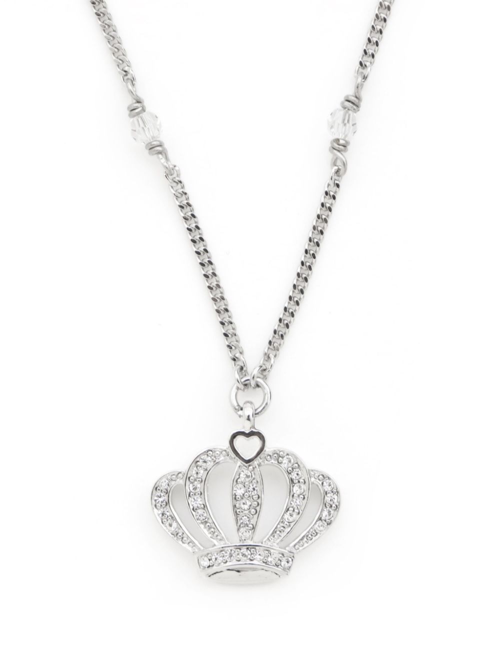 Christian Dior Pre-Owned 2000s Crown necklace - Zilver